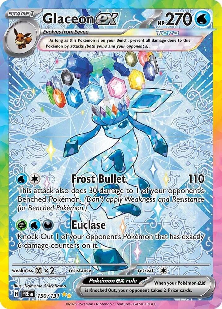 Glaceon ex (150/131) [Scarlet & Violet: Prismatic Evolutions] | A1Comics