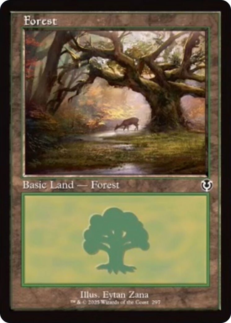 Forest (297) (Retro Frame) [Innistrad Remastered] | A1Comics