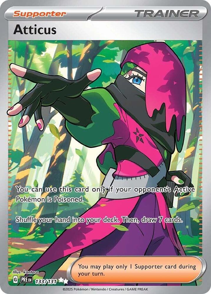 Atticus (133/131) [Scarlet & Violet: Prismatic Evolutions] | A1Comics