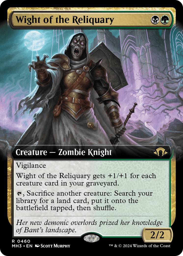 Wight of the Reliquary (Extended Art) [Modern Horizons 3] | A1Comics