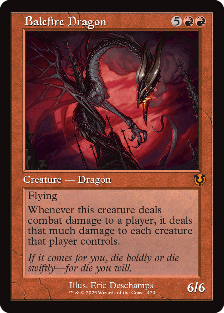 Balefire Dragon (Retro Frame) [Innistrad Remastered] | A1Comics