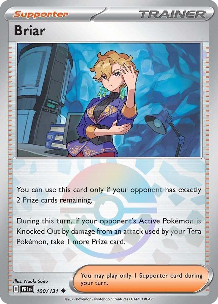 Briar (100/131) (Poke Ball Pattern) [Scarlet & Violet: Prismatic Evolutions] | A1Comics