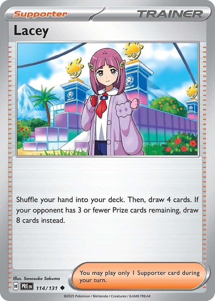 Lacey (114/131) [Scarlet & Violet: Prismatic Evolutions] | A1Comics