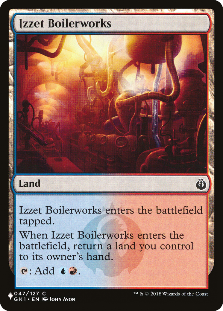 Izzet Boilerworks (GK1) [The List Reprints] | A1Comics