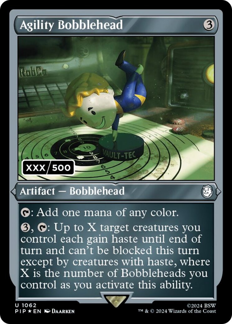 Agility Bobblehead (Serial Numbered) [Fallout] | A1Comics