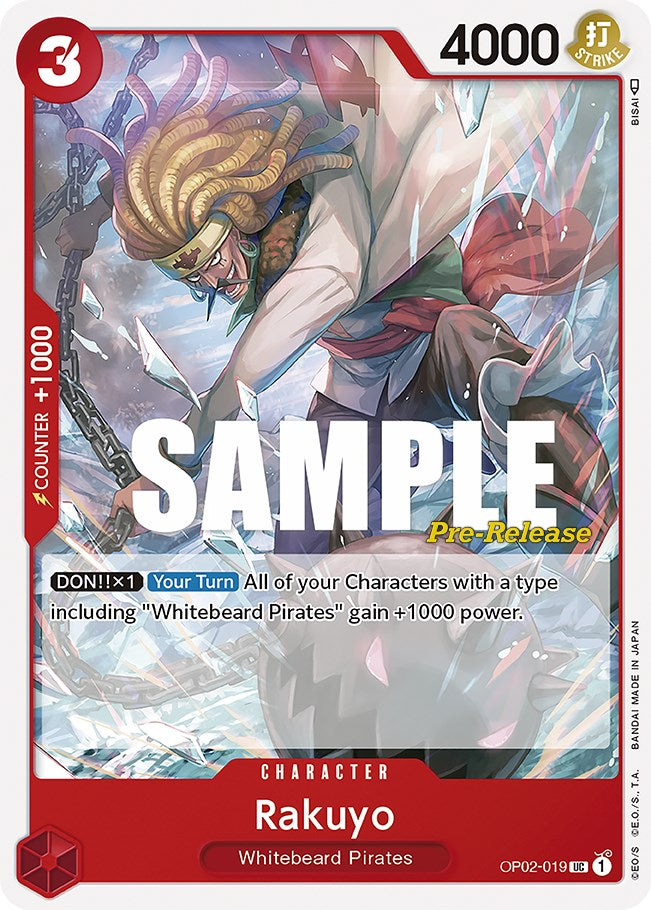 Rakuyo [Paramount War Pre-Release Cards] | A1Comics