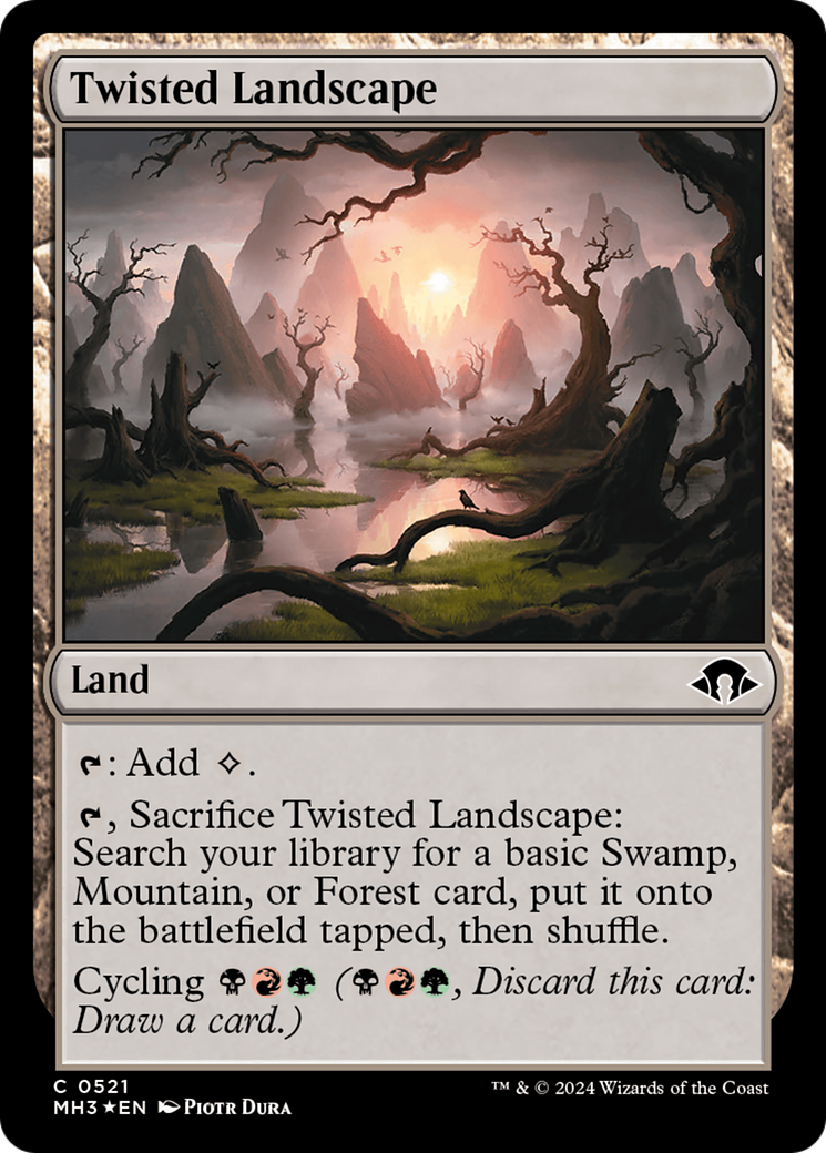 Twisted Landscape (Ripple Foil) [Modern Horizons 3] | A1Comics