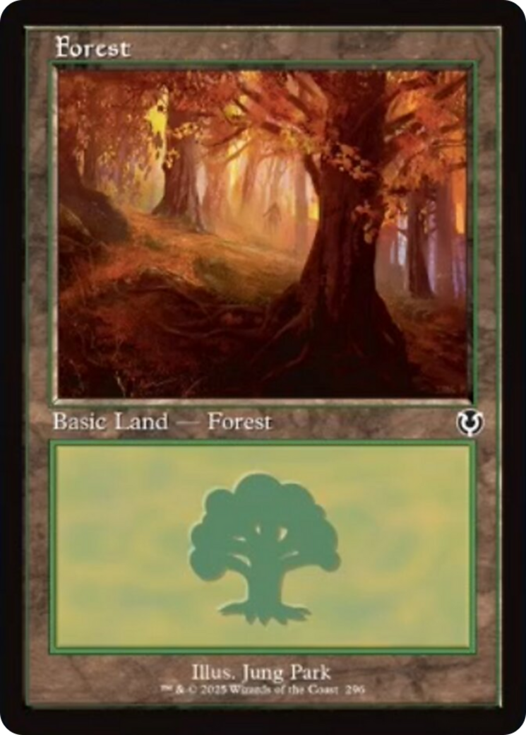 Forest (296) (Retro Frame) [Innistrad Remastered] | A1Comics