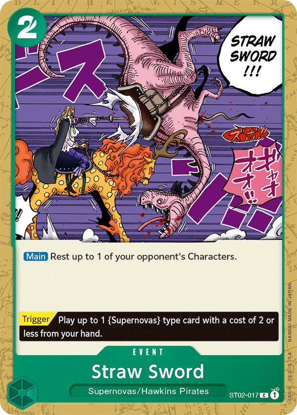 Straw Sword [Starter Deck: Worst Generation] | A1Comics