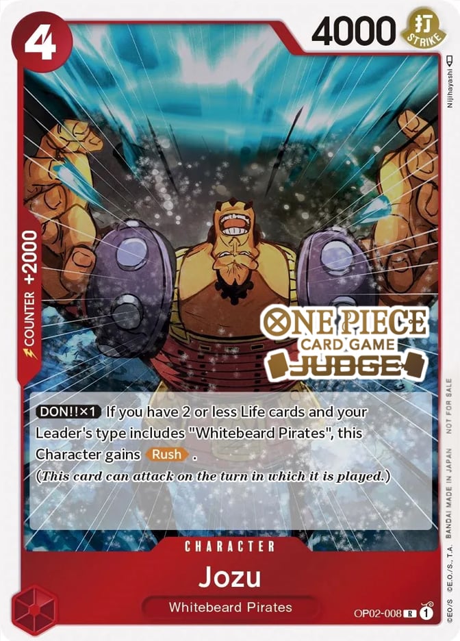 Jozu (Judge) [One Piece Promotion Cards] | A1Comics