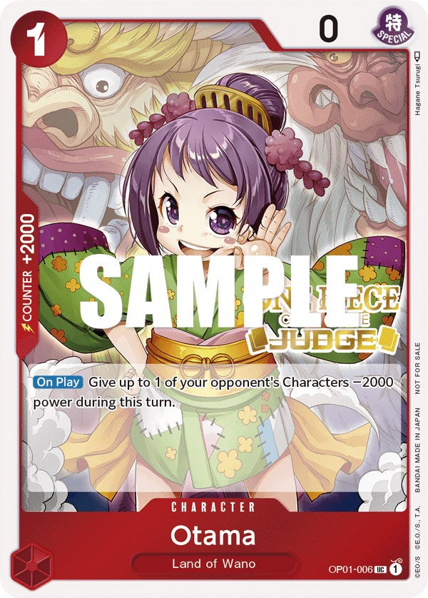 Otama (Judge) [One Piece Promotion Cards] | A1Comics