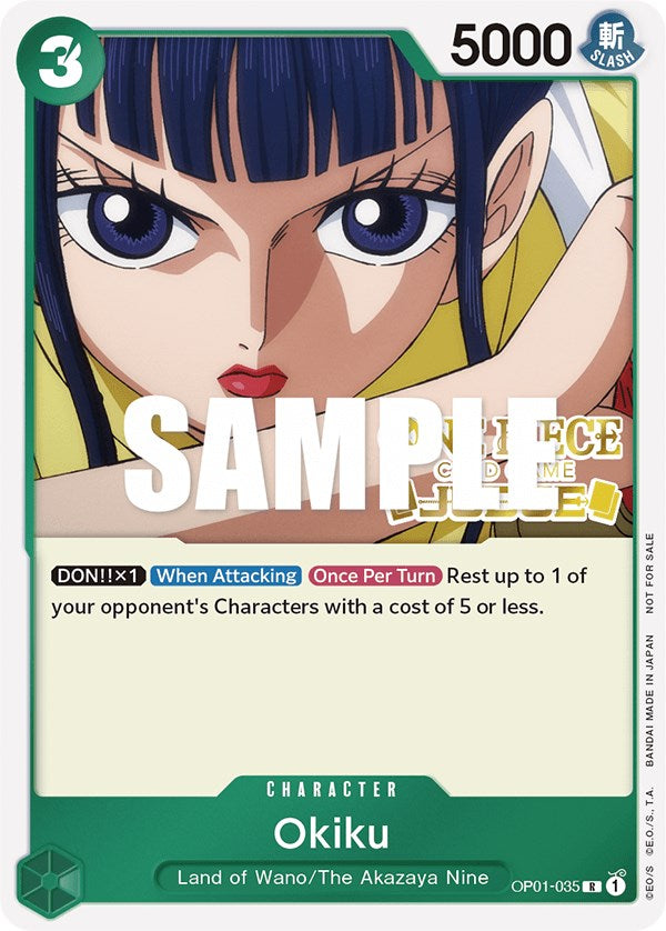 Okiku (Judge) [One Piece Promotion Cards] | A1Comics