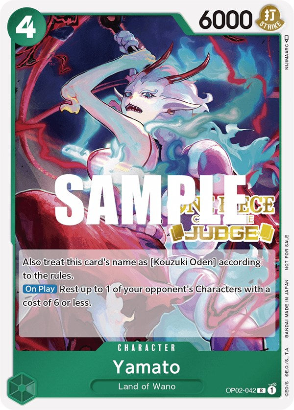 Yamato (Judge) [One Piece Promotion Cards] | A1Comics