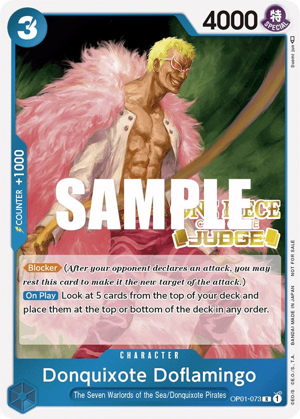 Donquixote Doflamingo (Judge) [One Piece Promotion Cards] | A1Comics