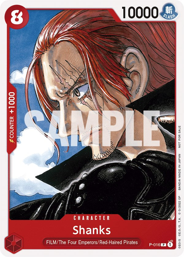 Shanks (One Piece Film Red) [One Piece Promotion Cards] | A1Comics