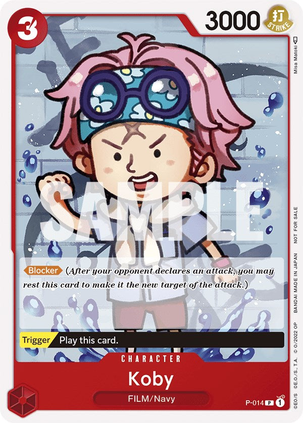 Koby (One Piece Film Red) [One Piece Promotion Cards] | A1Comics