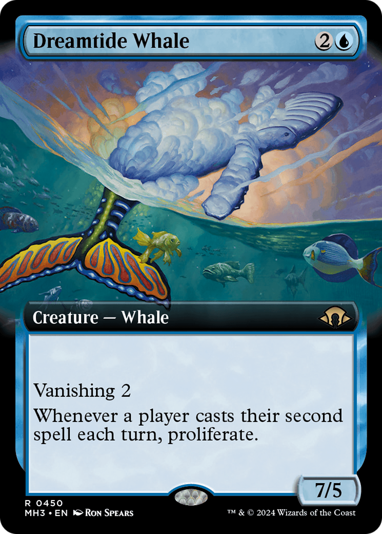 Dreamtide Whale (Extended Art) [Modern Horizons 3] | A1Comics