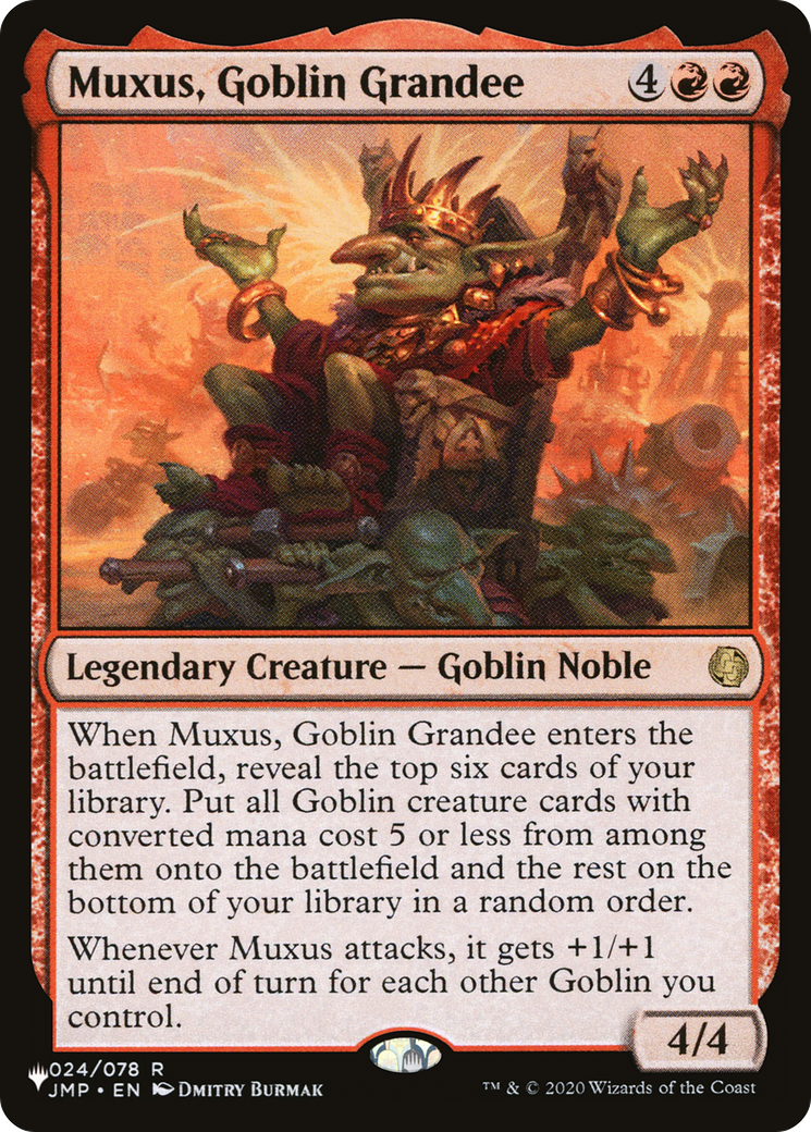 Muxus, Goblin Grandee [The List Reprints] | A1Comics