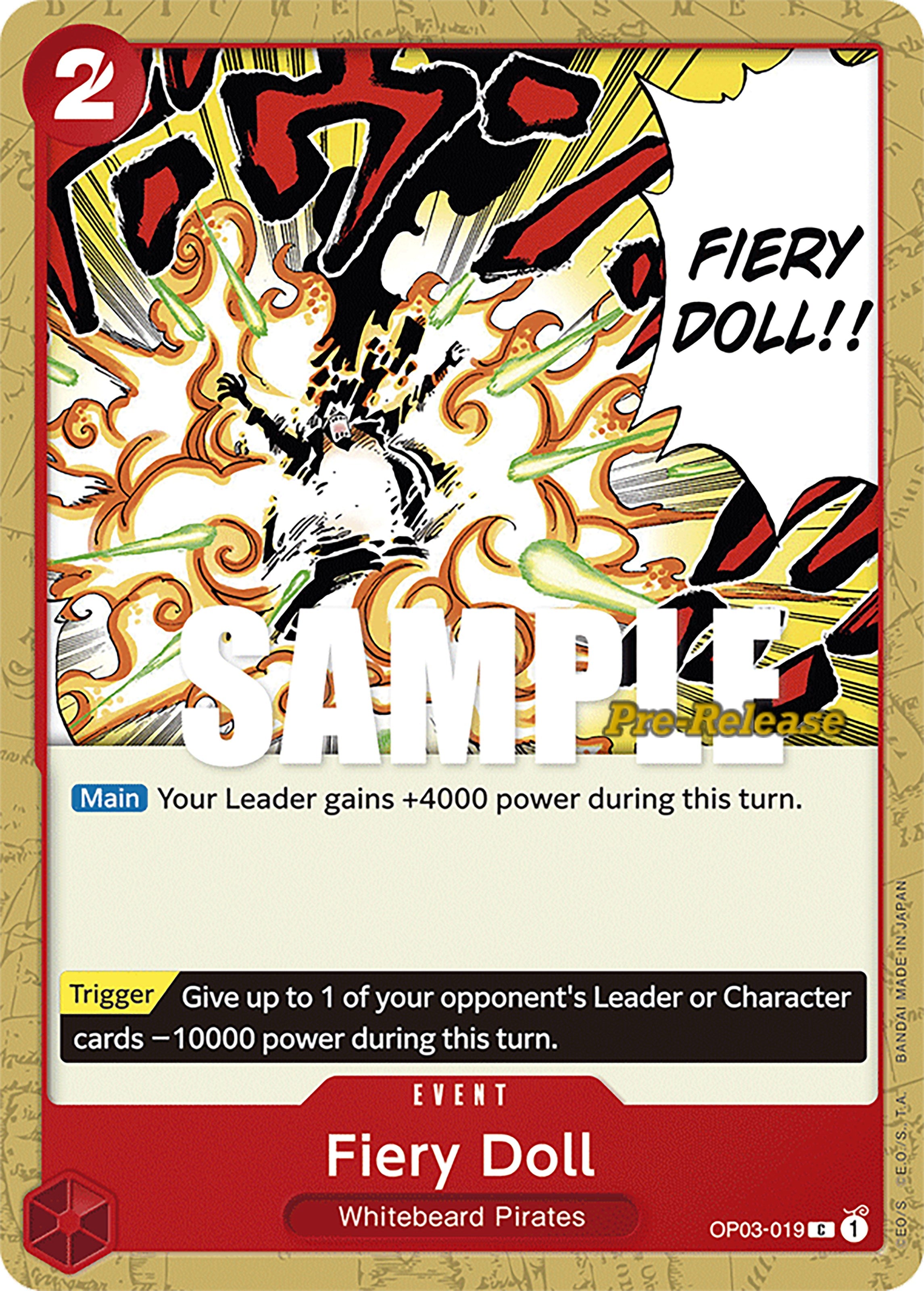 Fiery Doll [Pillars of Strength Pre-Release Cards] | A1Comics