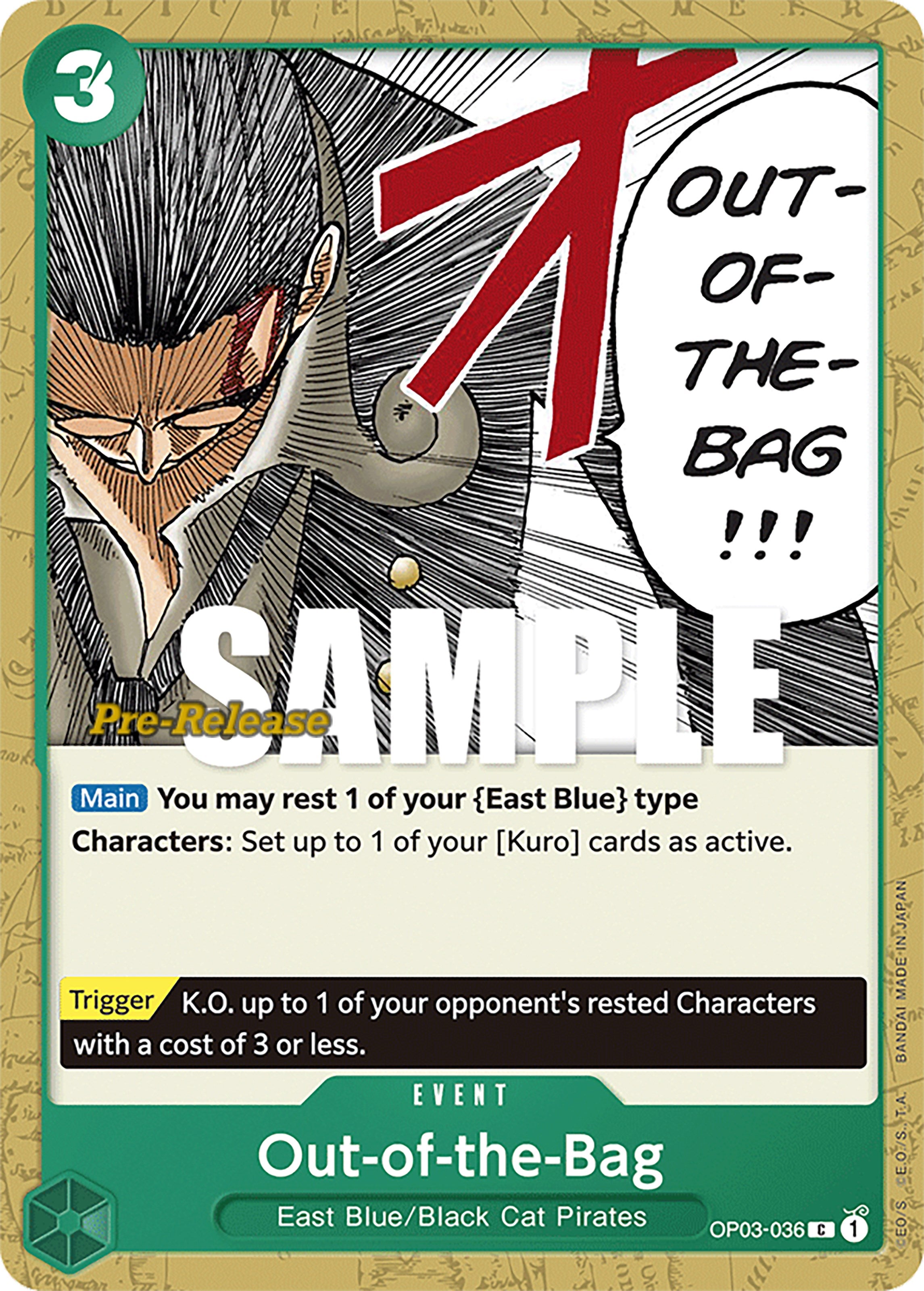 Out-of-the-Bag [Pillars of Strength Pre-Release Cards] | A1Comics