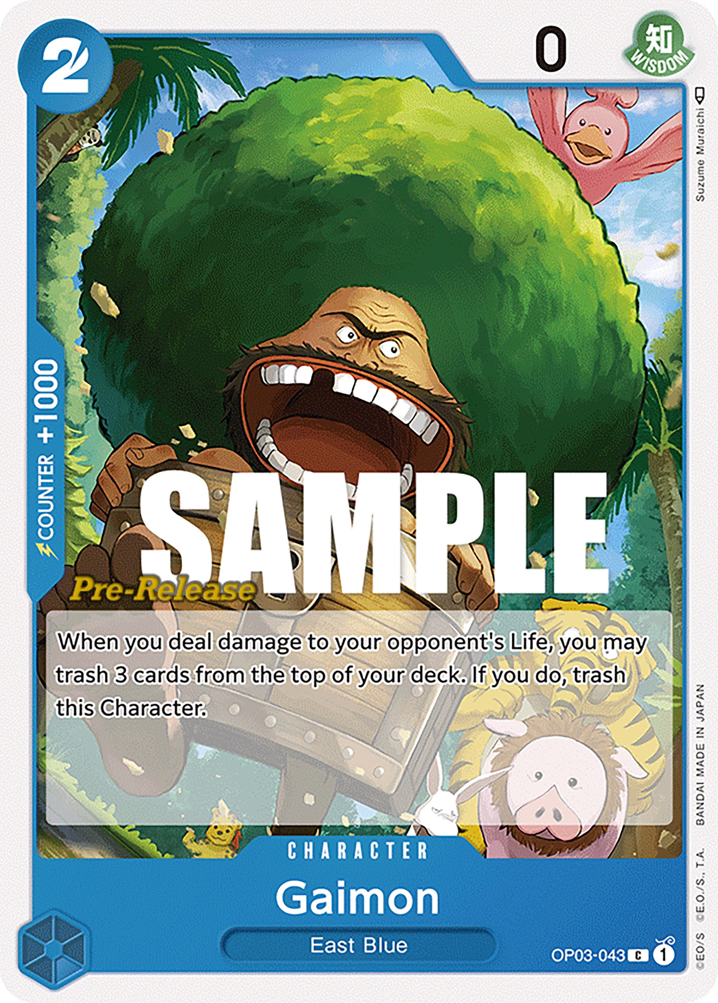 Gaimon [Pillars of Strength Pre-Release Cards] | A1Comics