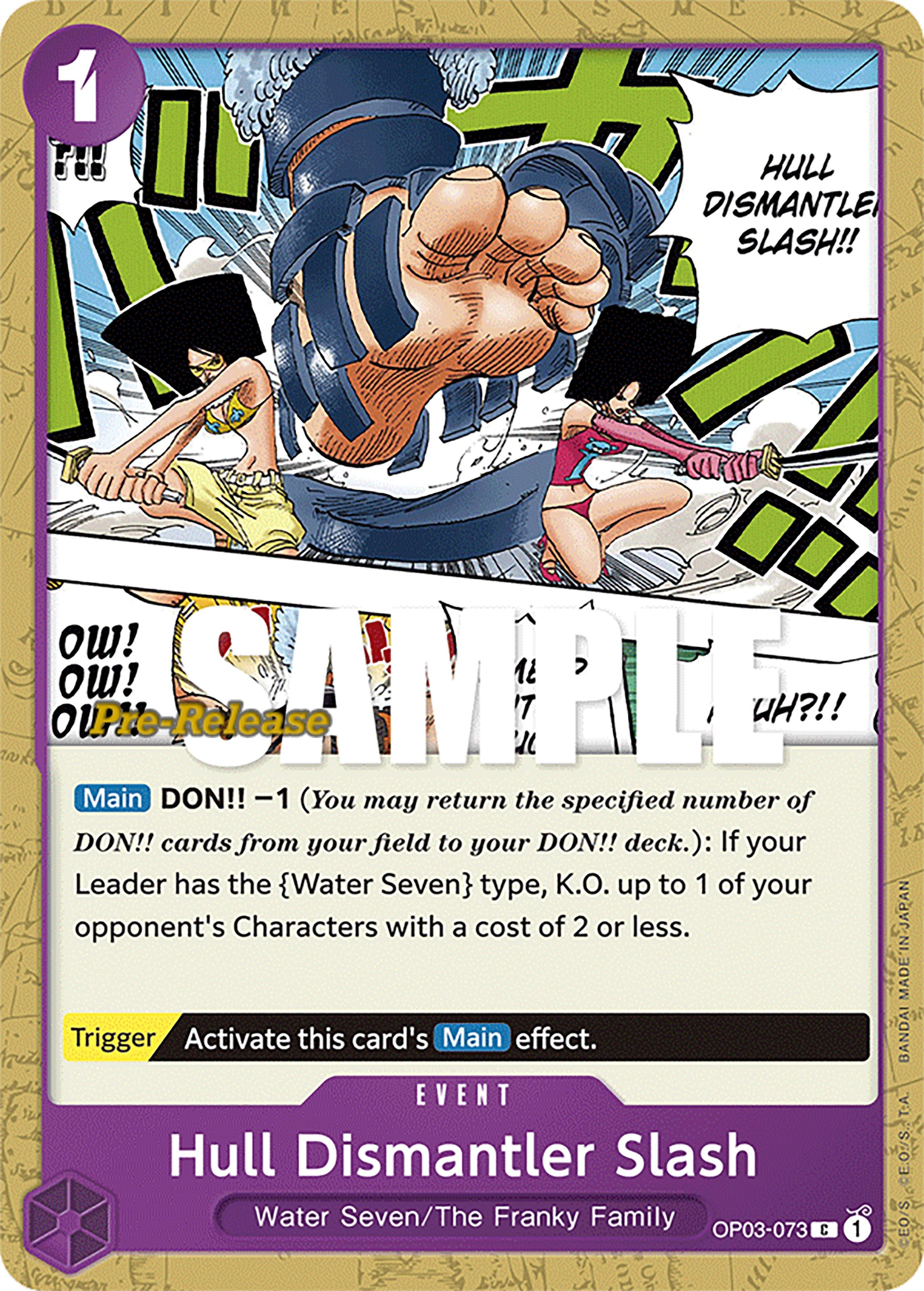 Hull Dismantler Slash [Pillars of Strength Pre-Release Cards] | A1Comics