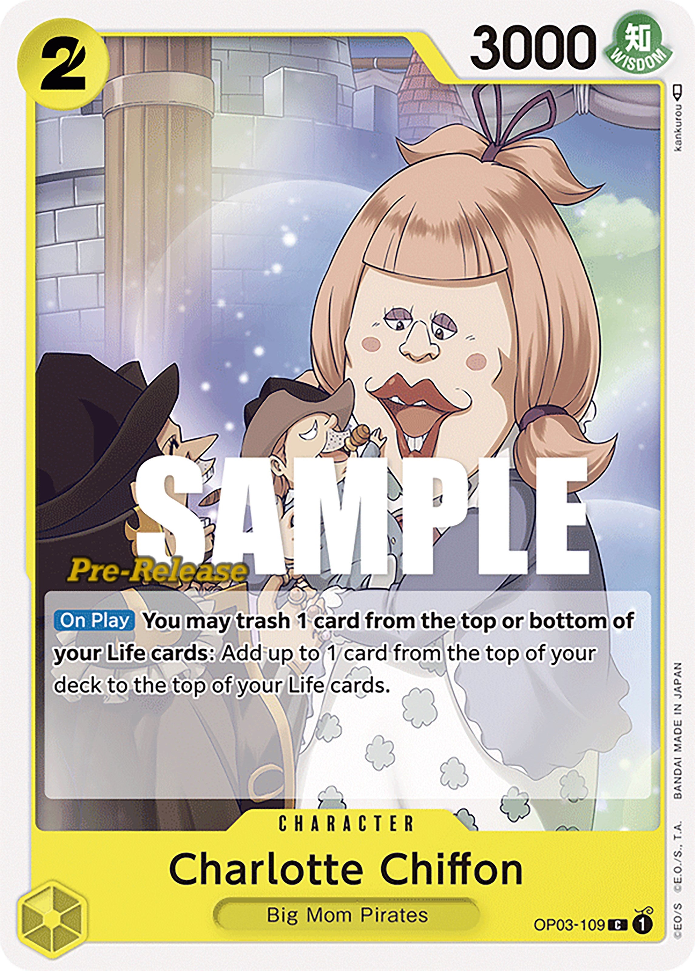 Charlotte Chiffon [Pillars of Strength Pre-Release Cards] | A1Comics