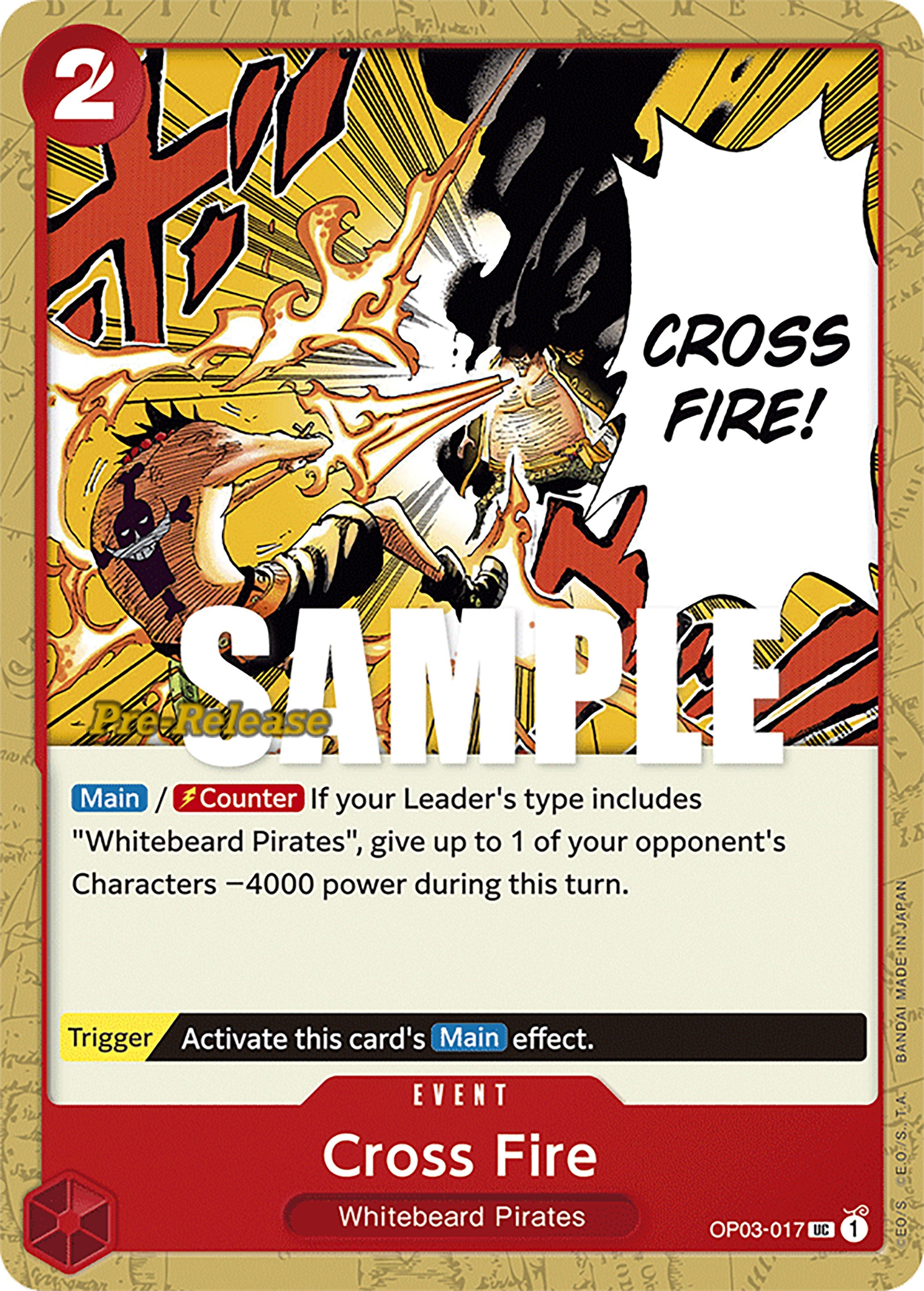 Cross Fire [Pillars of Strength Pre-Release Cards] | A1Comics