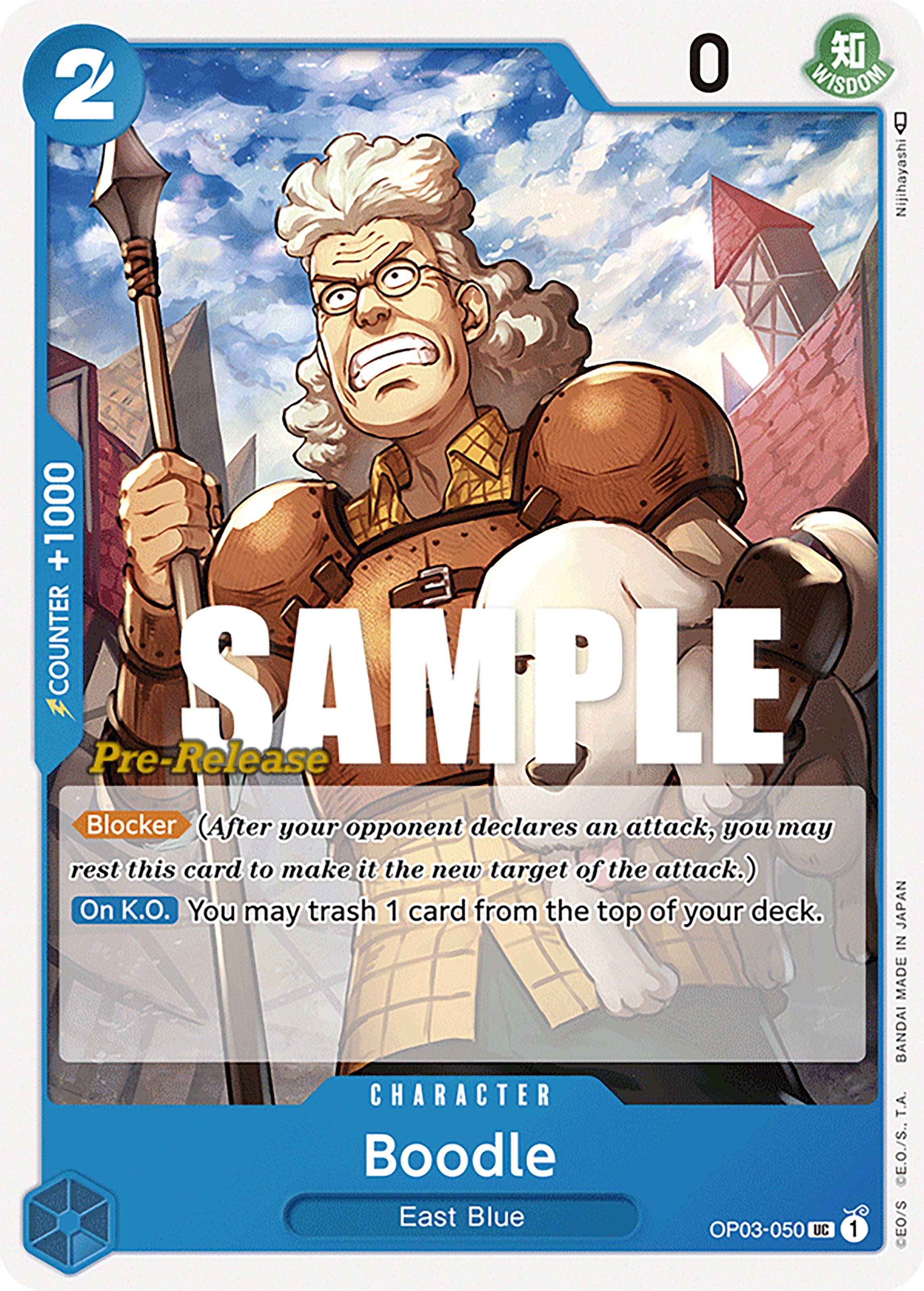 Boodle [Pillars of Strength Pre-Release Cards] | A1Comics