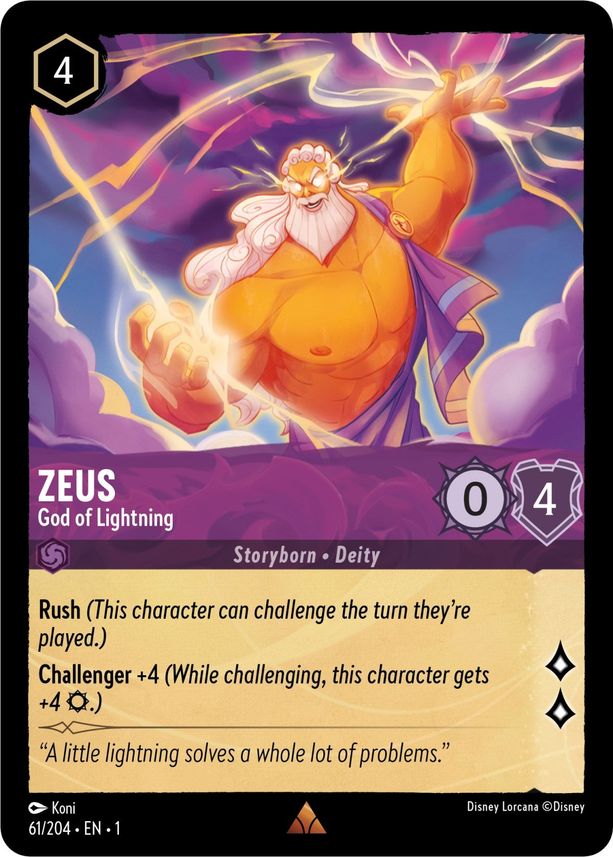 Zeus - God of Lightning (61/204) [The First Chapter] | A1Comics