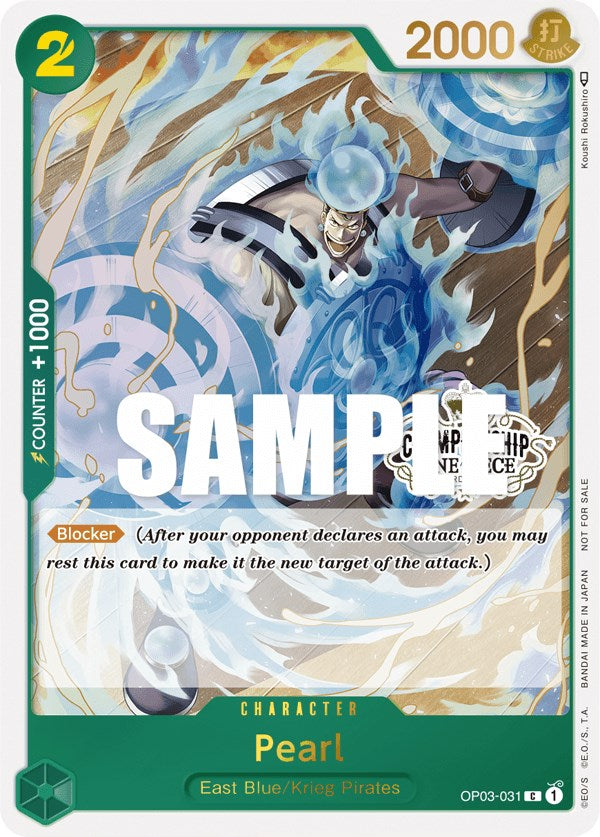 Pearl (Store Championship Participation Pack Vol. 2) [One Piece Promotion Cards] | A1Comics