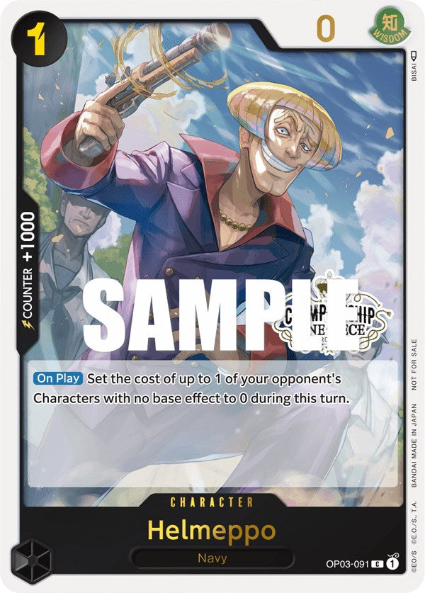 Helmeppo (Store Championship Participation Pack Vol. 2) [One Piece Promotion Cards] | A1Comics