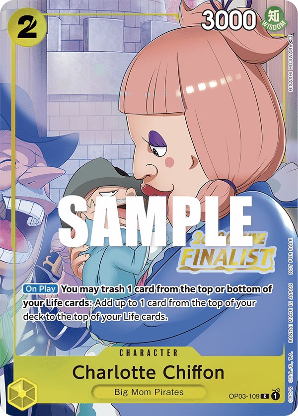 Charlotte Chiffon (Online Regional 2023) [Finalist] [One Piece Promotion Cards] | A1Comics