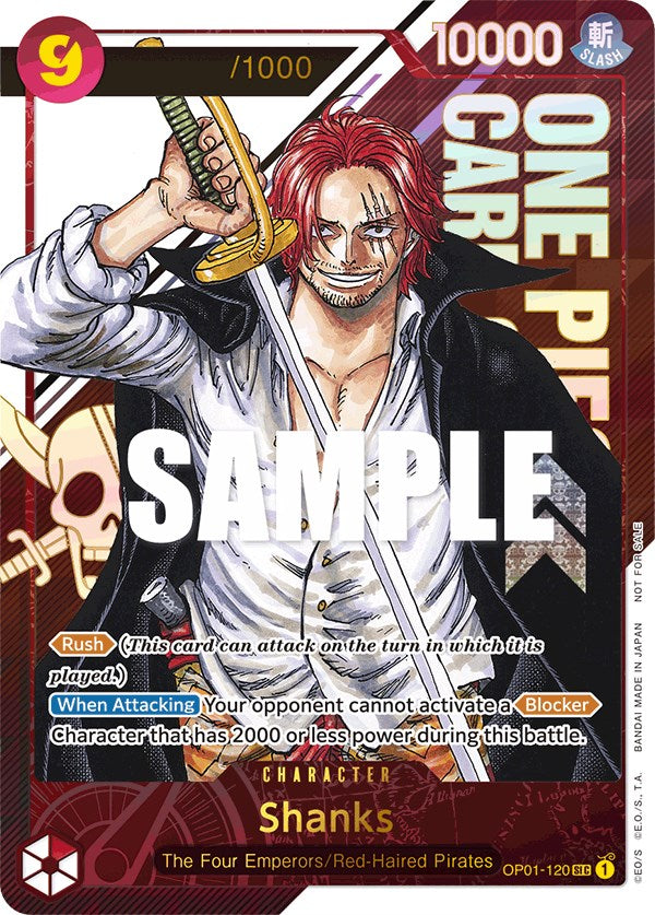 Shanks (Championship 2023) [Serial Number] [One Piece Promotion Cards] | A1Comics