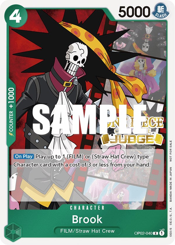 Brook (Judge Pack Vol. 2) [One Piece Promotion Cards] | A1Comics