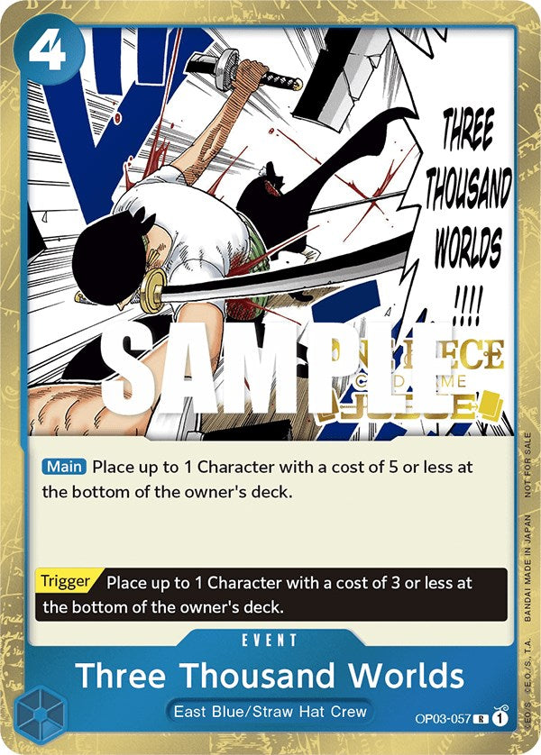 Three Thousand Worlds (Judge Pack Vol. 2) [One Piece Promotion Cards] | A1Comics