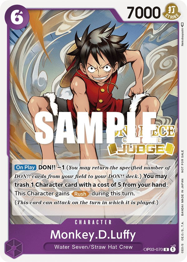 Monkey.D.Luffy (Judge Pack Vol. 2) [One Piece Promotion Cards] | A1Comics