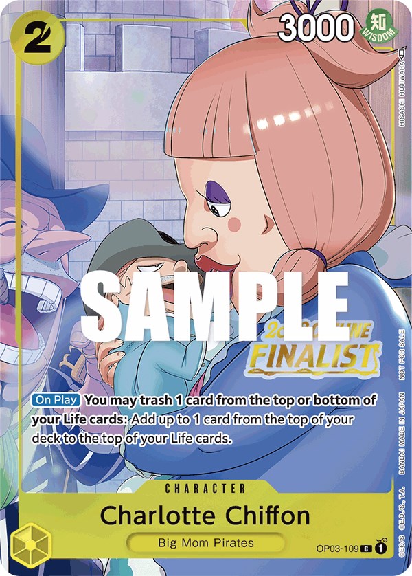 Charlotte Chiffon (Offline Regional 2023) [Finalist] [One Piece Promotion Cards] | A1Comics