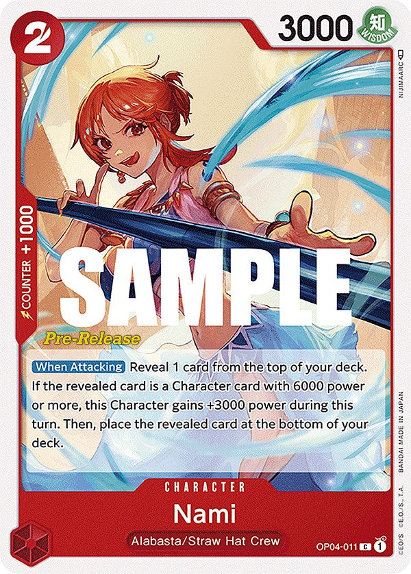 Nami [Kingdoms of Intrigue Pre-Release Cards] | A1Comics