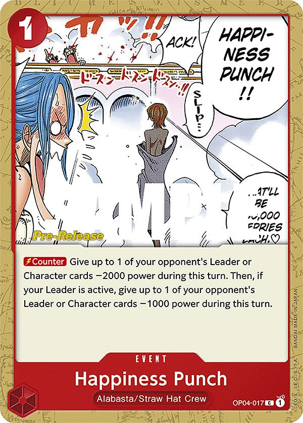 Happiness Punch [Kingdoms of Intrigue Pre-Release Cards] | A1Comics