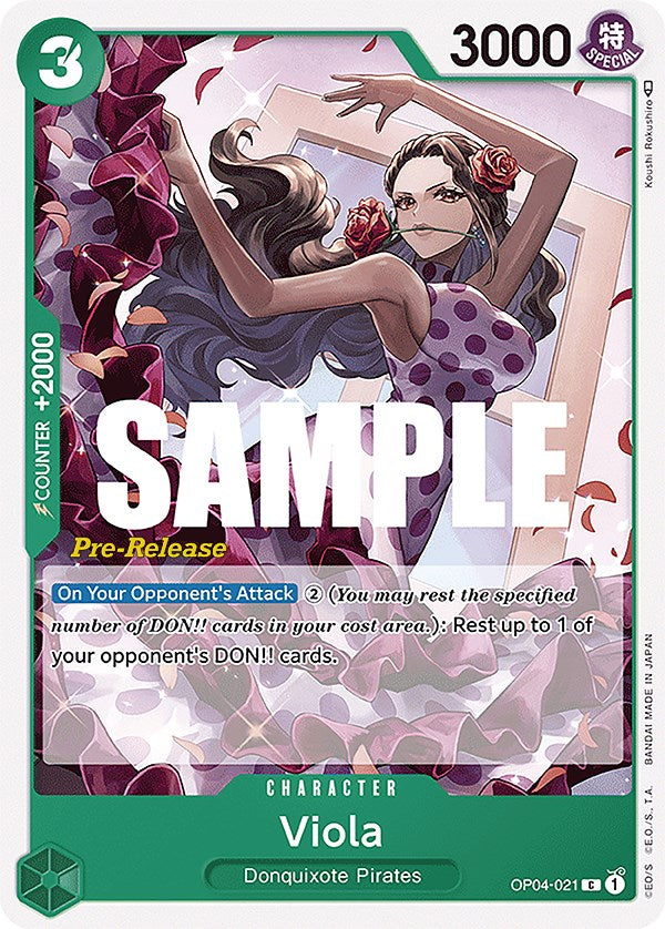 Viola [Kingdoms of Intrigue Pre-Release Cards] | A1Comics