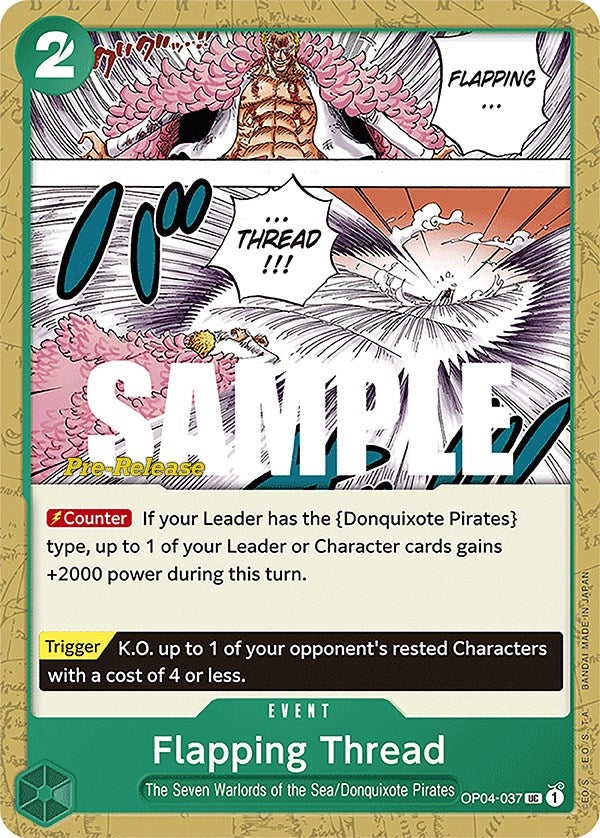 Flapping Thread [Kingdoms of Intrigue Pre-Release Cards] | A1Comics