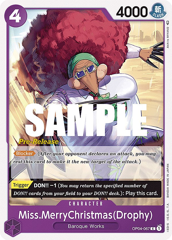 Miss.MerryChristmas(Drophy) [Kingdoms of Intrigue Pre-Release Cards] | A1Comics