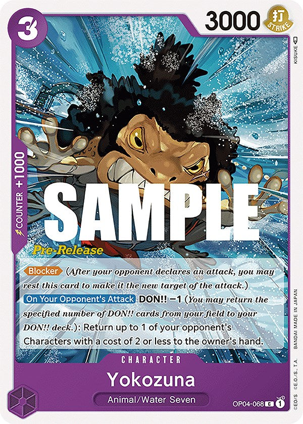 Yokozuna [Kingdoms of Intrigue Pre-Release Cards] | A1Comics