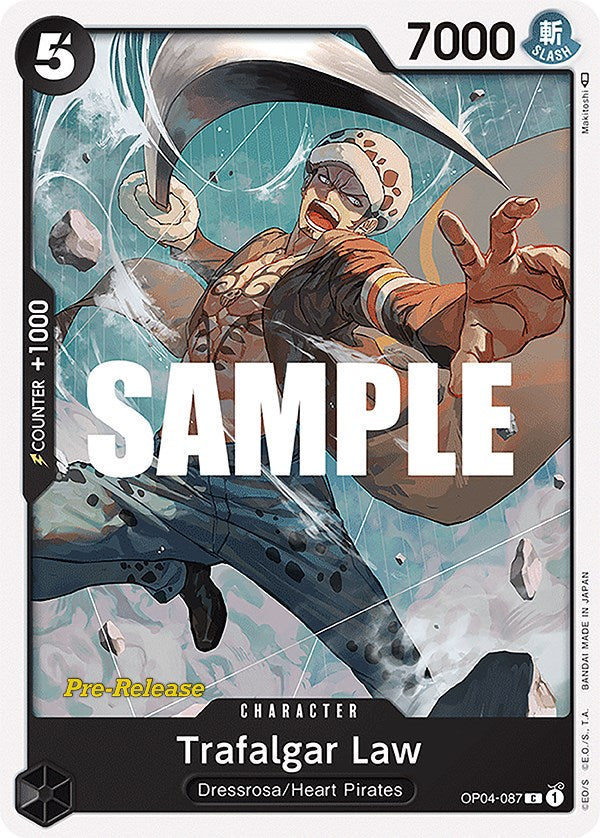 Trafalgar Law [Kingdoms of Intrigue Pre-Release Cards] | A1Comics