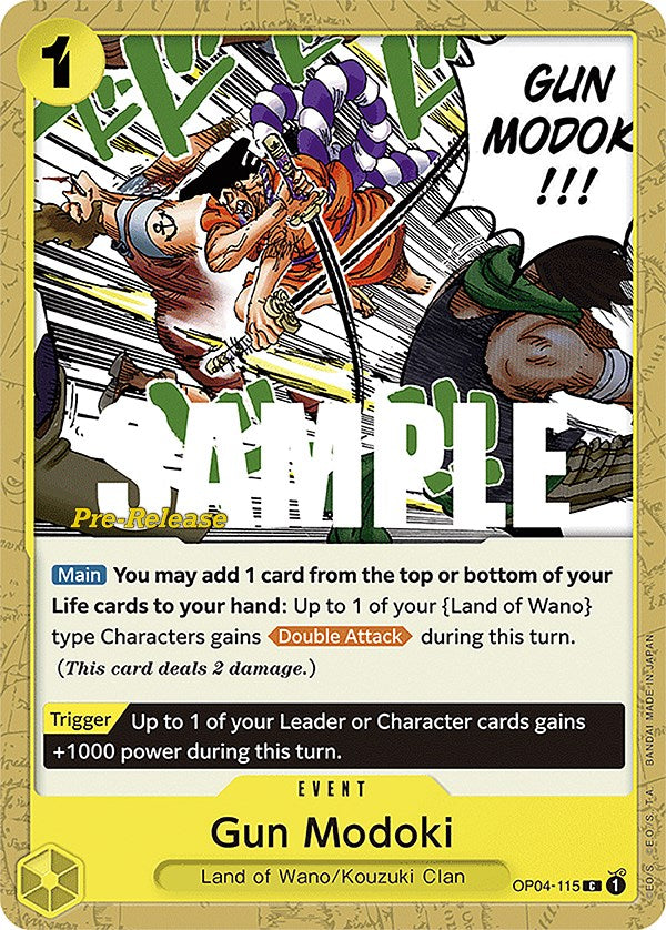 Gun Modoki [Kingdoms of Intrigue Pre-Release Cards] | A1Comics