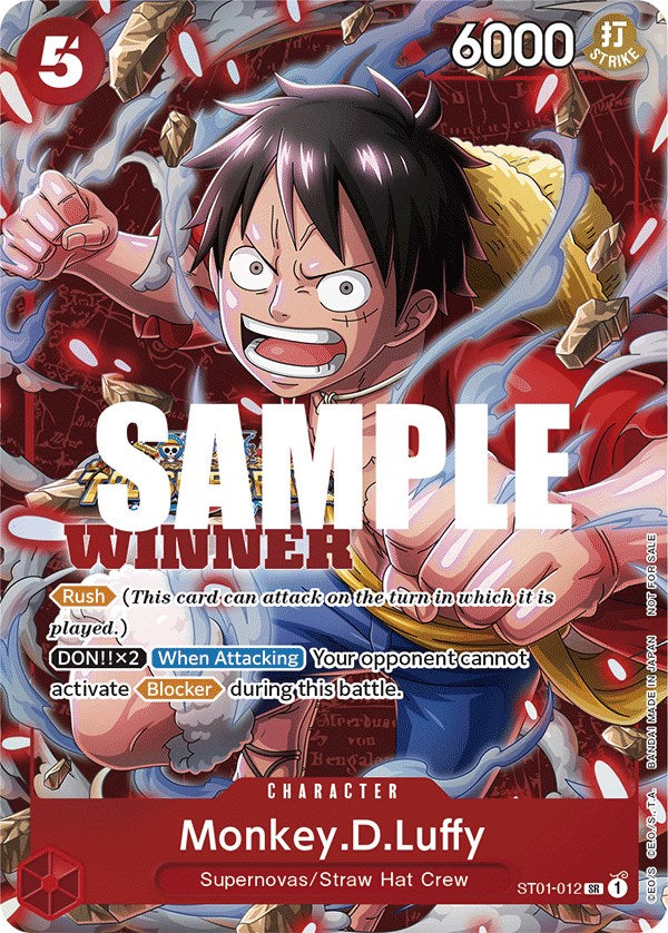 Monkey.D.Luffy (Winner Pack Vol. 5) [One Piece Promotion Cards] | A1Comics