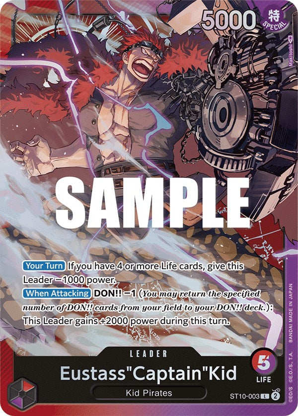 Eustass"Captain"Kid [Ultimate Deck - The Three Captains] | A1Comics