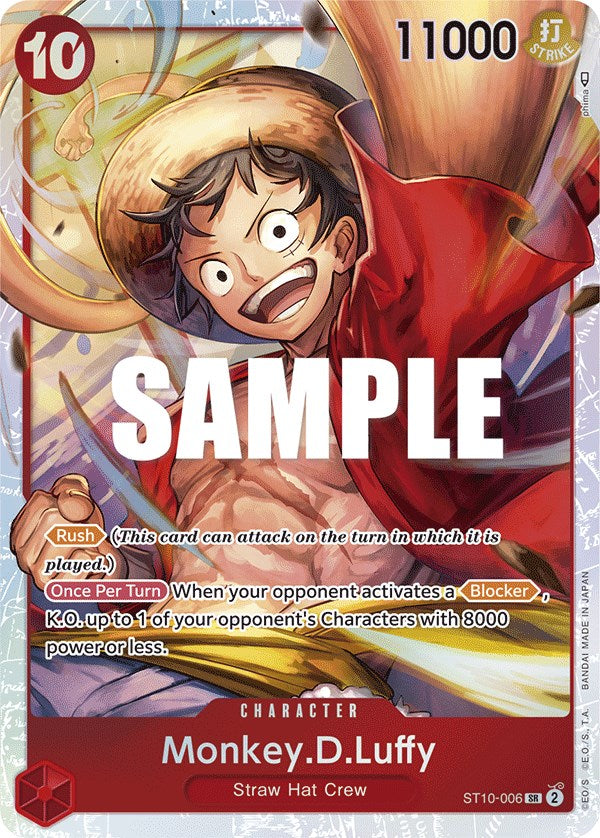 Monkey.D.Luffy [Ultimate Deck - The Three Captains] | A1Comics