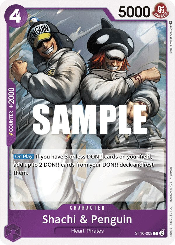 Shachi & Penguin [Ultimate Deck - The Three Captains] | A1Comics